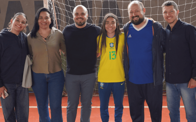 Atleta sarandiense é campeã sul-americana com a Seleção Brasileira Sub-15 Atleta sarandiense é campeã sul-americana com a Seleção Brasileira Sub-15